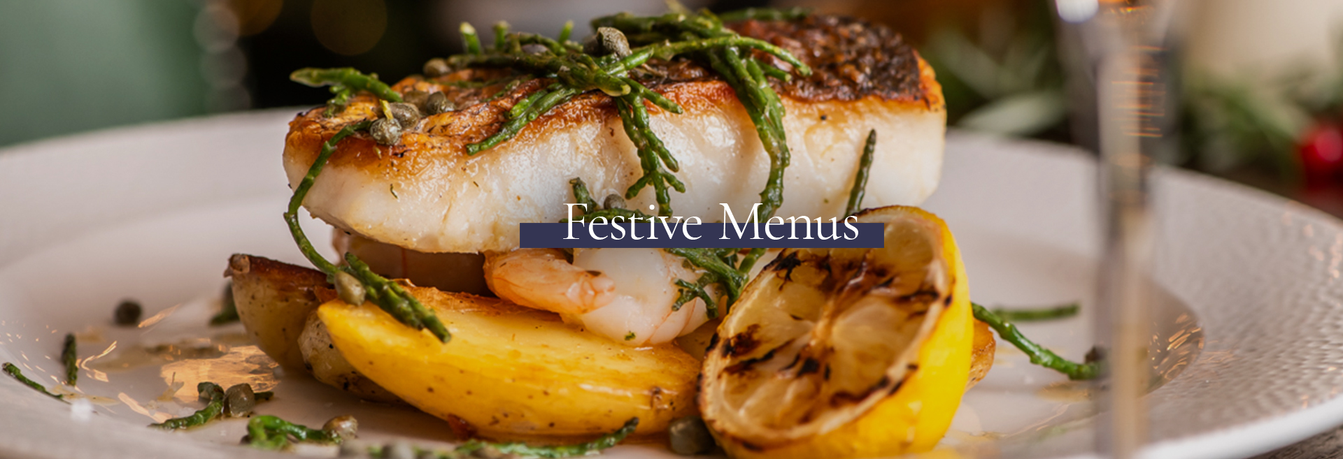 Festive Christmas Menu at The Devonshire Arms 