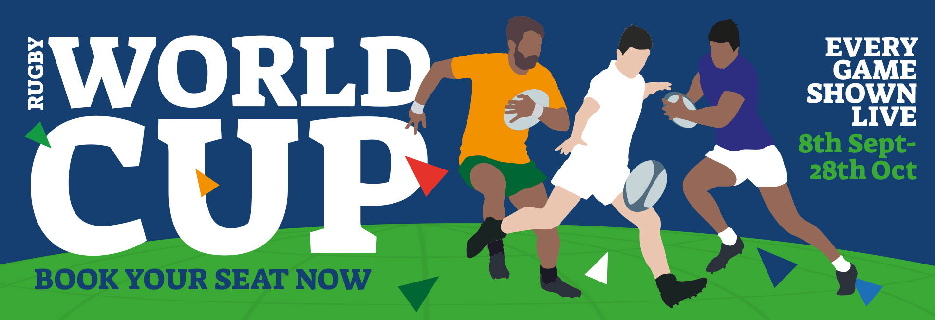 Watch the Rugby World Cup at The Devonshire Arms
