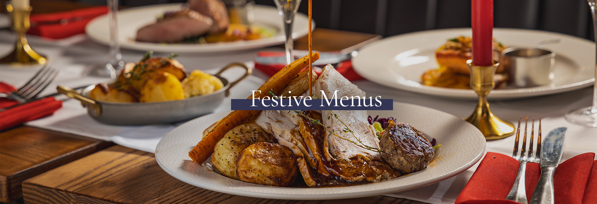 Festive Christmas Menu at The Devonshire Arms 