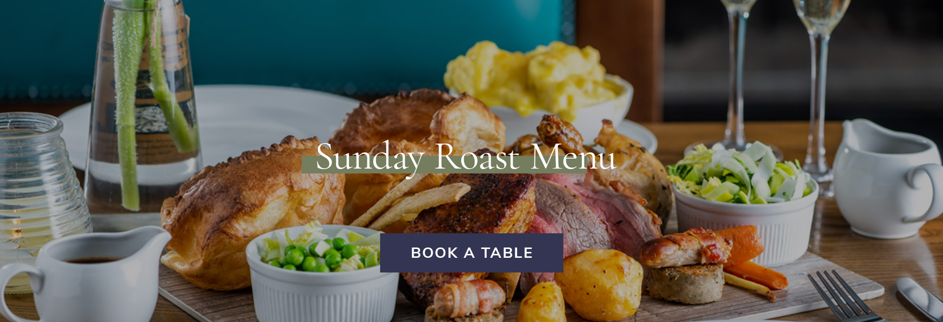 Sunday Roast Dinner in London at The Devonshire Arms